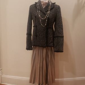 MAX STUDIO SPECIAL EDITION S TWEED PEACOAT